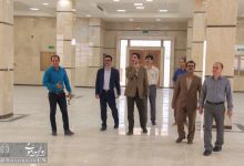 بازدید معاون محترم عمرانی امور آموزش عالی سازمان برنامه و بودجه کشور جناب آقای مهندس شفیعی  از دانشگاه صنعتی شاهرود 